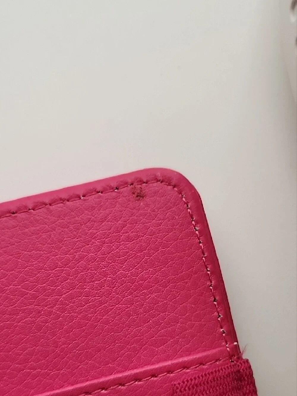Happy Planner Pink Faux Leather 'Hustle' Organizer with Snap Closure